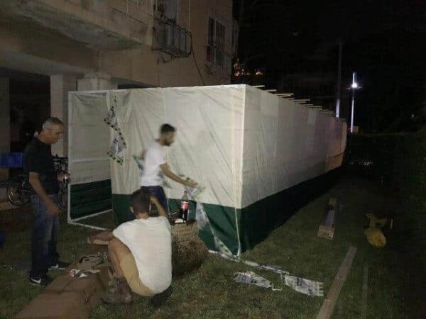 ⁦סוכה  להשכרה כולל סכך כשר⁩ – תמונה ⁦2⁩